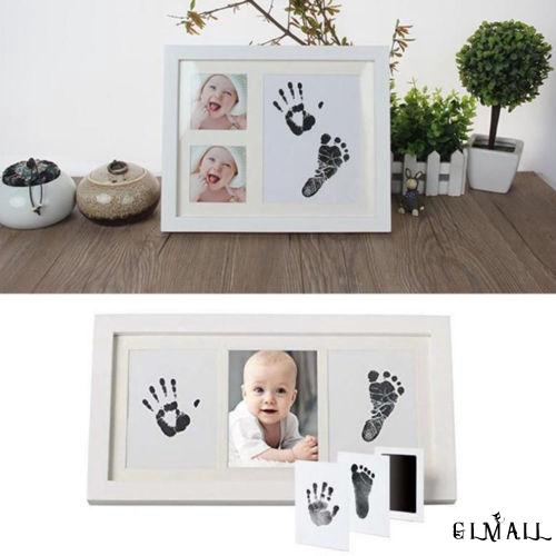 Bộ mực in dấu chân tay / chân an toàn cho em bé độc đáo