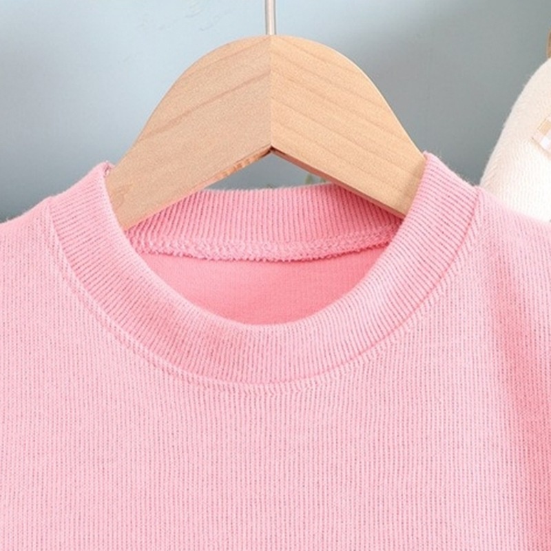 Đầm sweater tay dài cổ tròn thời trang mùa thu cho bé gái