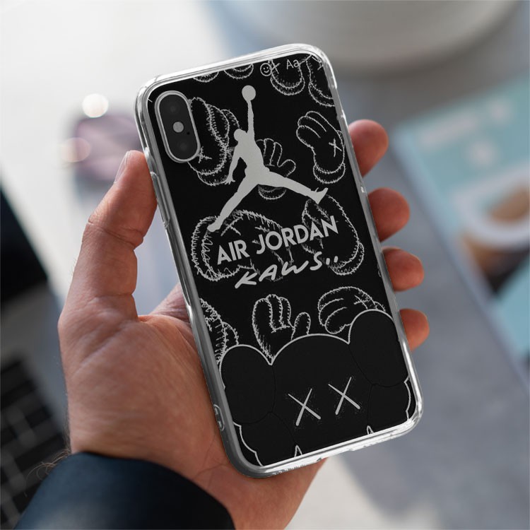 Ốp iphone màu đỏ LUXI CHẢNH Hình Nike Air Jordan Iphone 7/8/8Plus/X/Xs/Xs Max/11/11 Promax/12/12 Promax OFFPOD00015