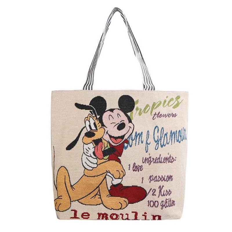 Túi vải canvas hình con vật