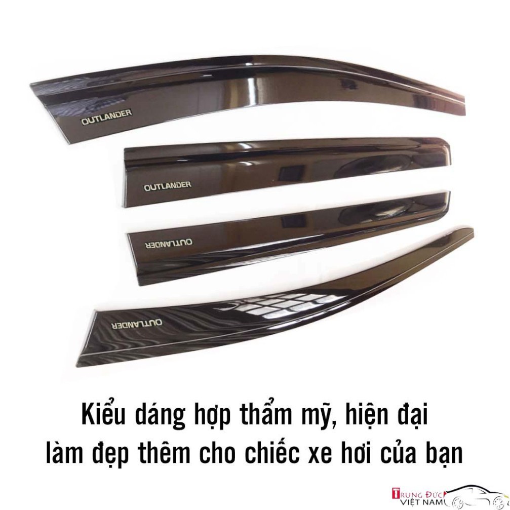Vè Che Mưa MITSUBISHI OUTLANDER 2018 - 2022 vè đen