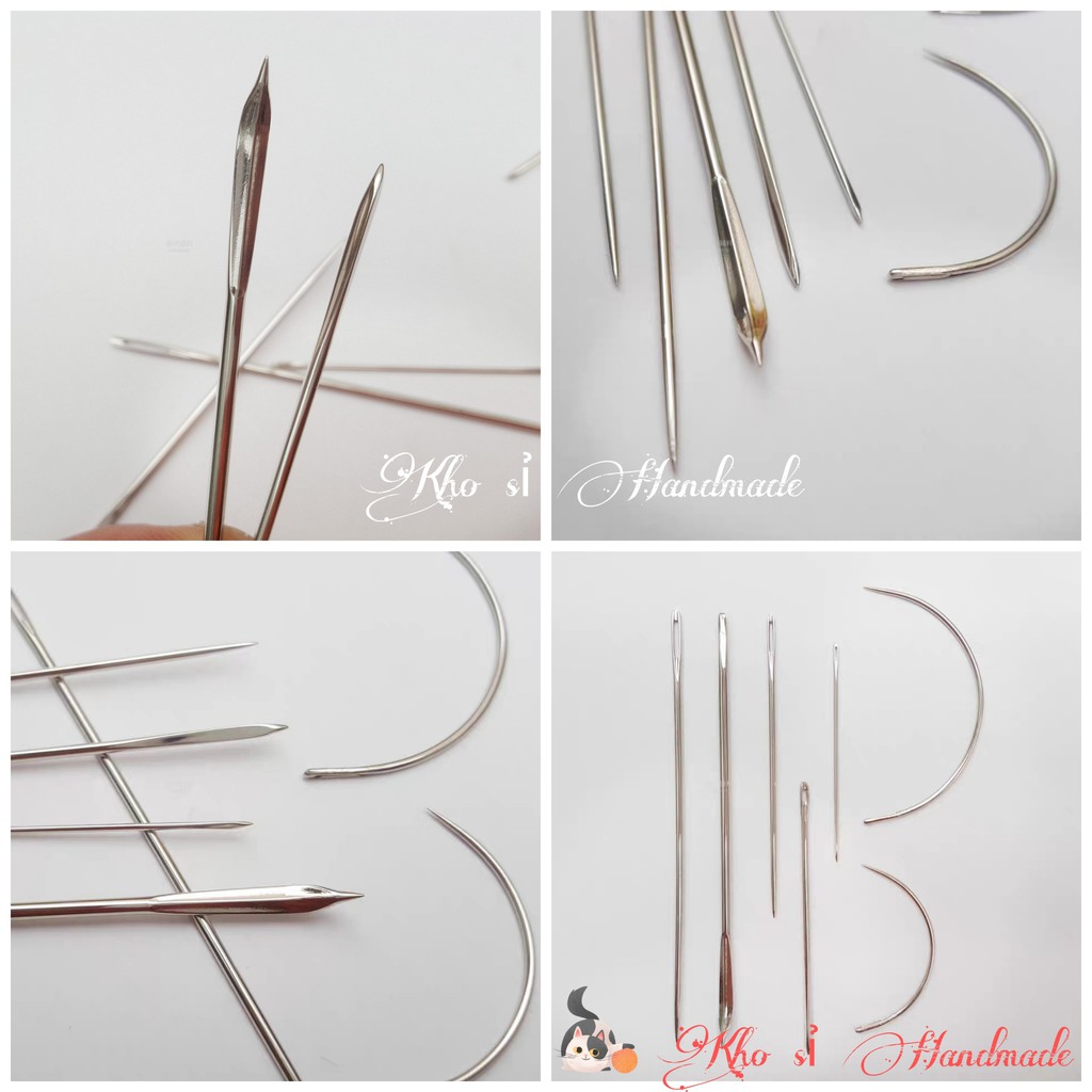 Set 5 kim khâu len nhiều size loại tốt