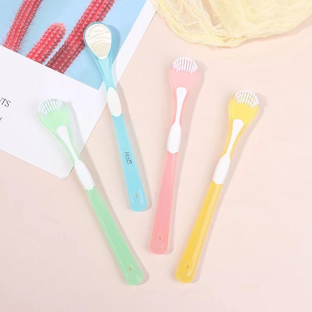 Dụng Cụ Vệ Sinh Lưỡi Hai Mặt Có Thể Tái Sử Dụng Cho Nữ