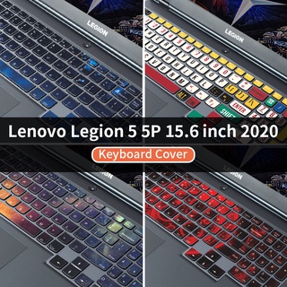 Ốp Bàn Phím Silicon Mềm Chống Nước In Hình 3D Cho Lenovo Legion 5 5P 15.6 inch 2020 Legion 5 pro 2021