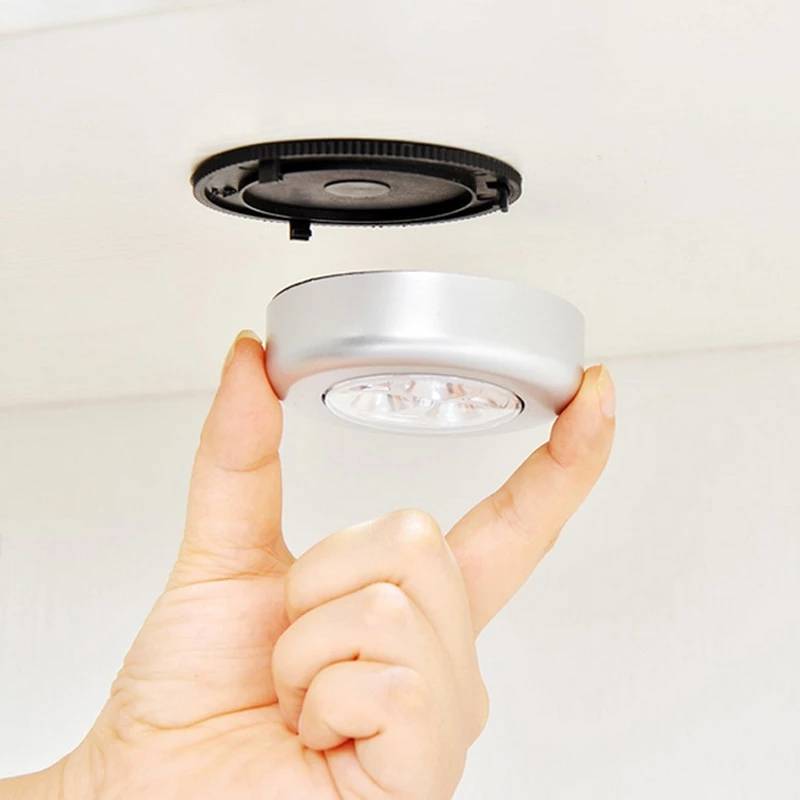 Mới Đèn Led Dán Tường Không Dây Chạy Pin Tiện Dụng