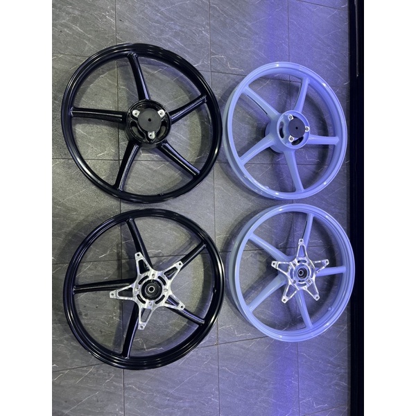 Mâm 5 cây cho sonic satria raider fi gắn như zin có đen bóng 1.6 1.6