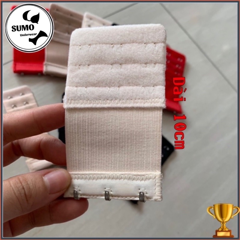 Miếng nối áo lót 2,3 khuy dài 10cm. Nối áo con.