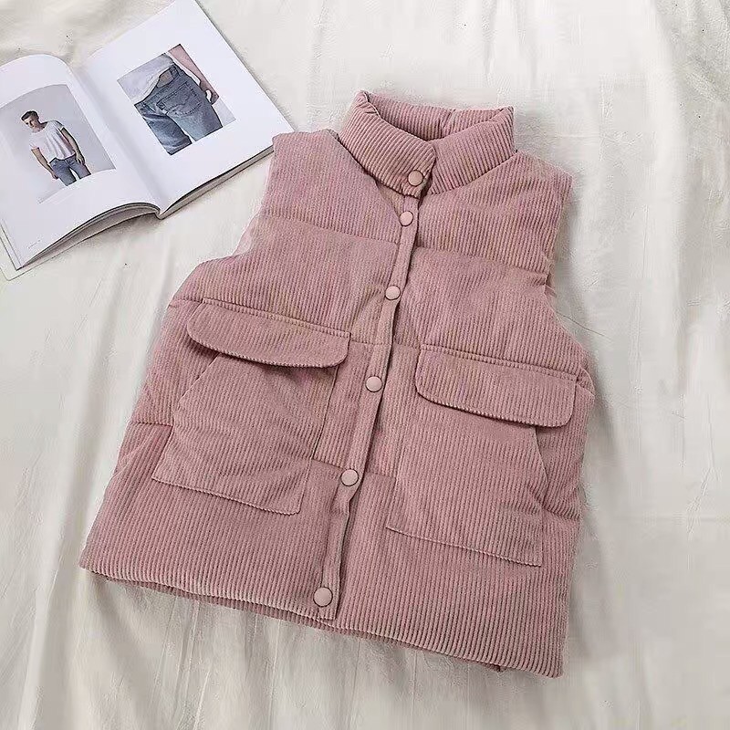 _Áo Gile Nhung Tăm Hàng QC