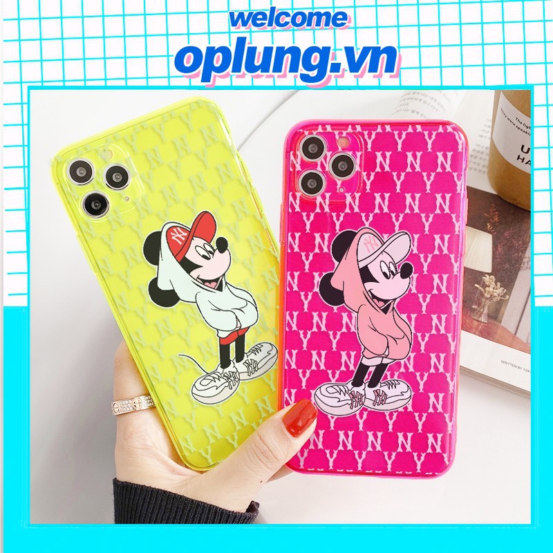 Ốp lưng iphone Mickey Neon siêu đẹp 6/6plus/6s/6s plus/6/7/7plus/8/8plus/x/xs/xs max/11/11 pro/11 promax d18 – Shin Case