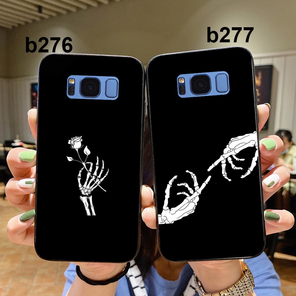 Ốp lưng điện thoại Samsung s8 / ss s8 plus / ss s8+ bộ xương phong cách độc lạ chất