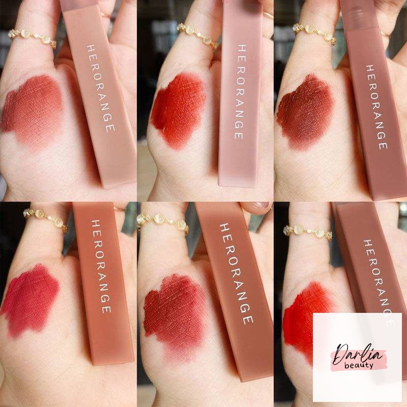 SON HERORANGE KEM VUÔNG CHÍNH HÃNG NỘI ĐỊA TRUNG MỀM MẠI, LÂU TRÔI