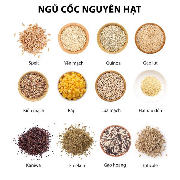 BỘT GẠO TẺ NGUYÊN CHẤT THÀNH RÂU (Thêm tùy chọn hạt kèm theo) - 400G