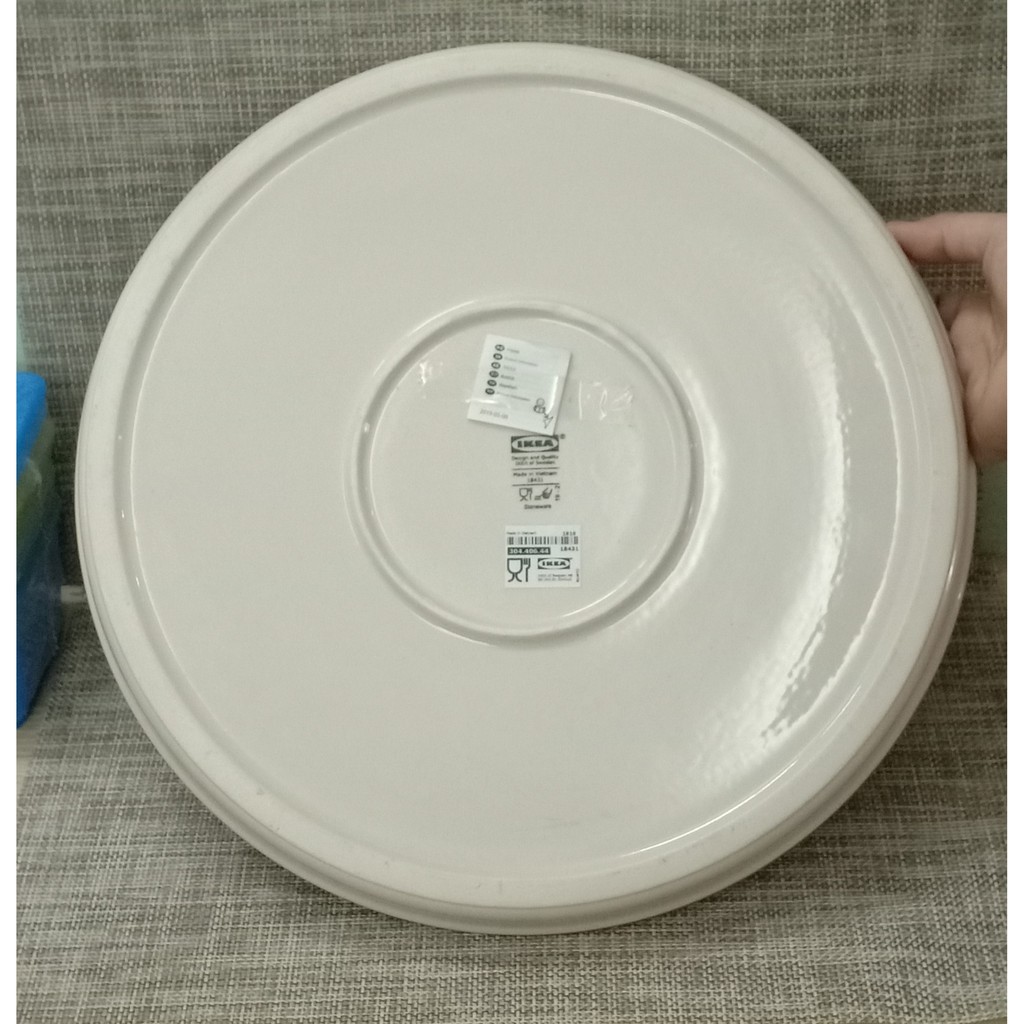 Khay để cốc chén tròn 37cm VÄRMER IKEA chính hãng, giao nhanh hoả tốc 2h