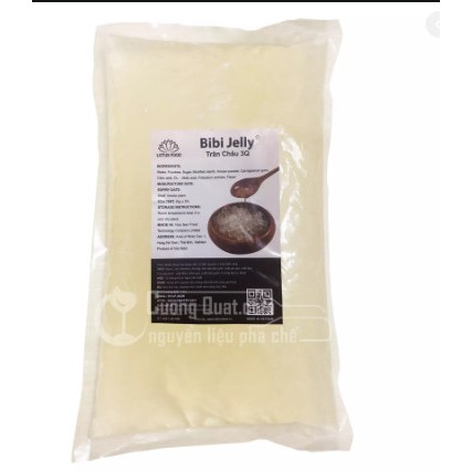 Trân Châu 3Q Bibi Jelly trắng 2KG
