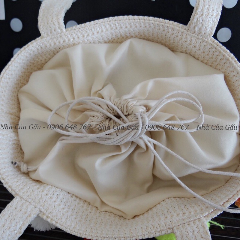 Túi cói nữ đầy màu sắc cho mùa hè sôi động