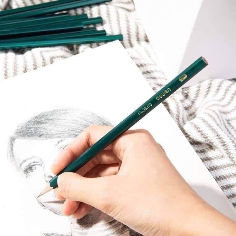 Bút chì 2B,HB Đức Staedtler Noris cao cấp,bút chì viết , vẽ hình luyện chữ cho bé hộp 10 cái