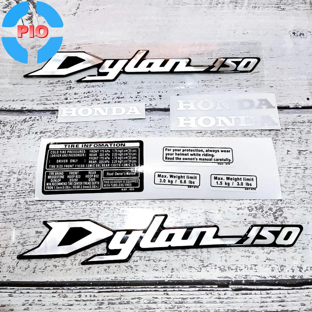 Tem Bộ Xe Dylan 150