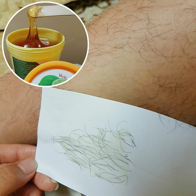 Sáp wax lông thiên nhiên Vivir Handmade (tặng kèm dụng cụ wax)