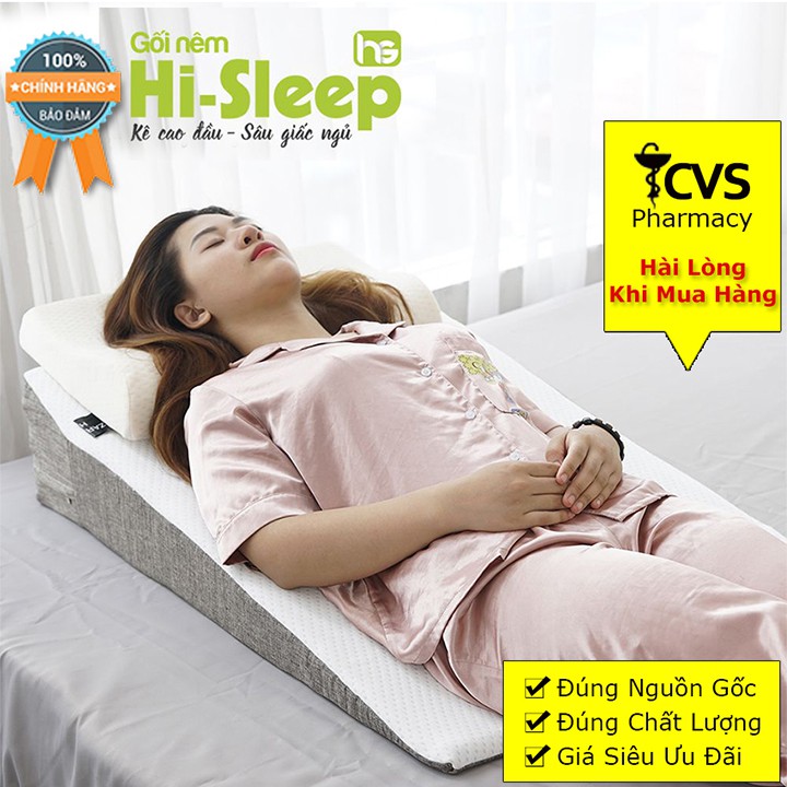 ĐỆM NẰM CHỐNG TRÀO NGƯỢC HI-SLEEP [Sản Phẩm Mới] - Chống Trào Ngược Dạ Dày Cho Người Lớn (Hàng Chính Hãng)