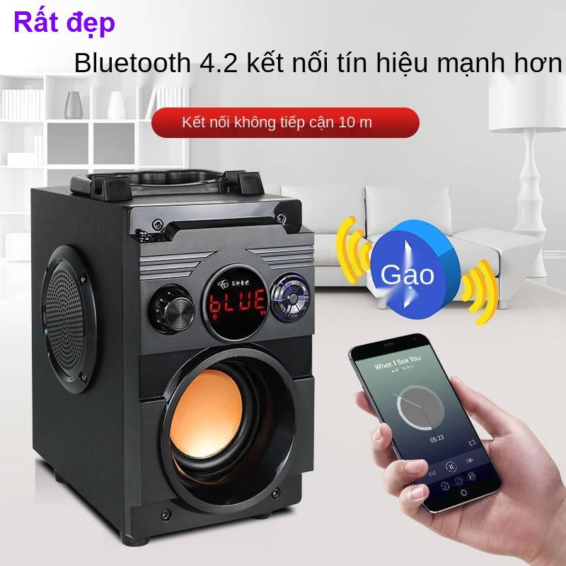 dàn âm thanh nổi bộ định tuyến máy ghi âm lái xeKhông dây Bluetooth Âm thanh siêu trầm Loa lượng lớn 3D Surround H