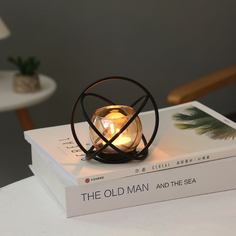 Giá Đỡ Nến Hình Bí Ngô Phong Cách Cổ Điển Độc Đáo Trang Trí Nhà Cửa / Quán Bar / Nhà Hàng