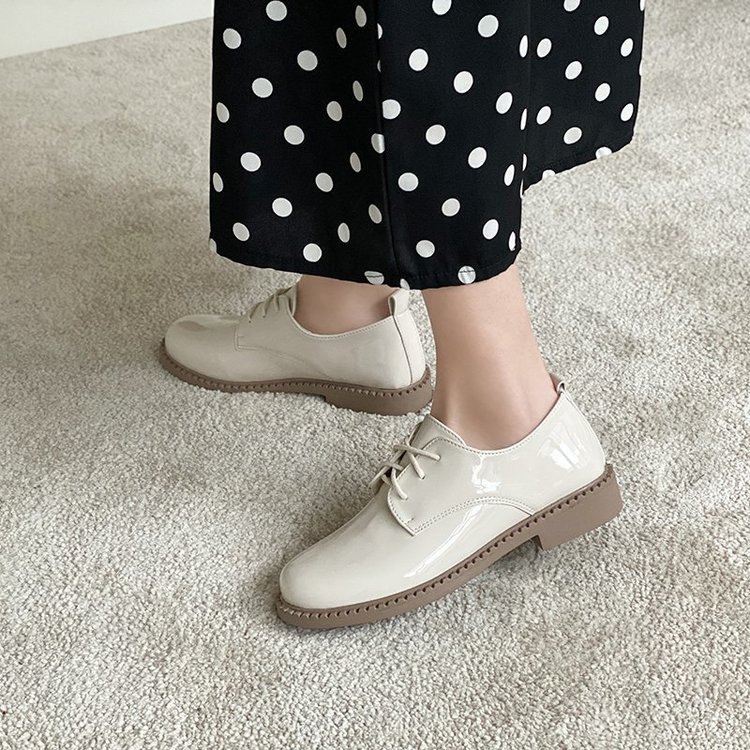 Giày Oxford Mũi Tròn Đế Thấp Thời Trang Thanh Lịch Cho Nữ | BigBuy360 - bigbuy360.vn