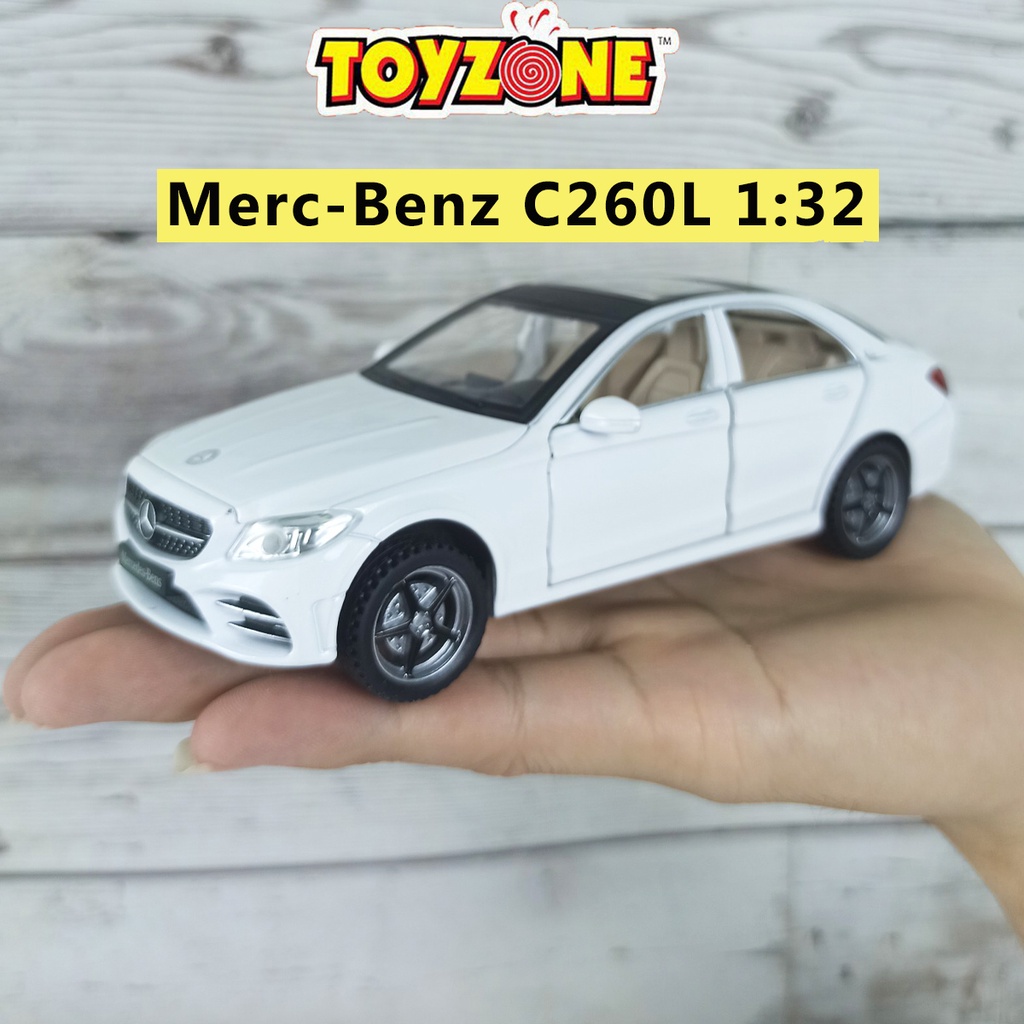 Xe mô hình Mercedes Benz C260L tỉ lệ 1:32 chất liệu kim loại cực đẹp