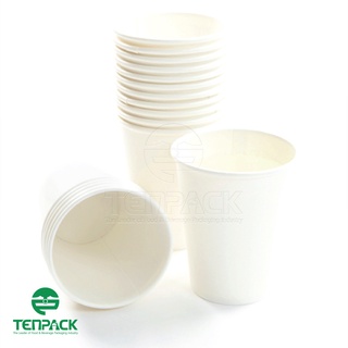 Combo 25 Ly giấy 14oz kèm nắp (Nắp bằng, nắp nóng)