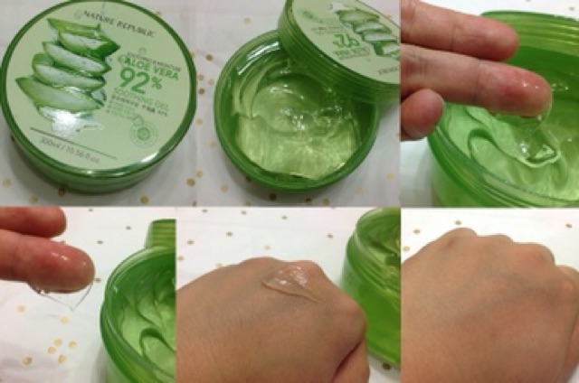 Gel Lô Hội Nature Republic Aloe Vera 92% Soothing Gel