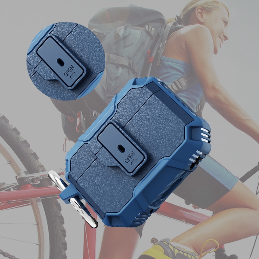 Vỏ Bảo Vệ Hộp Sạc Tai Nghe bluetooth Không Dây Airpods 1 / 2 pro 3 2021 pro 2 2022 Bằng TPU + PC Hình Chìa Khóa Vật Lý Nhiều Màu Dễ Thương