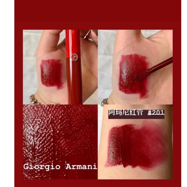 son kem Giorgio Armani Lip Maestro màu 201