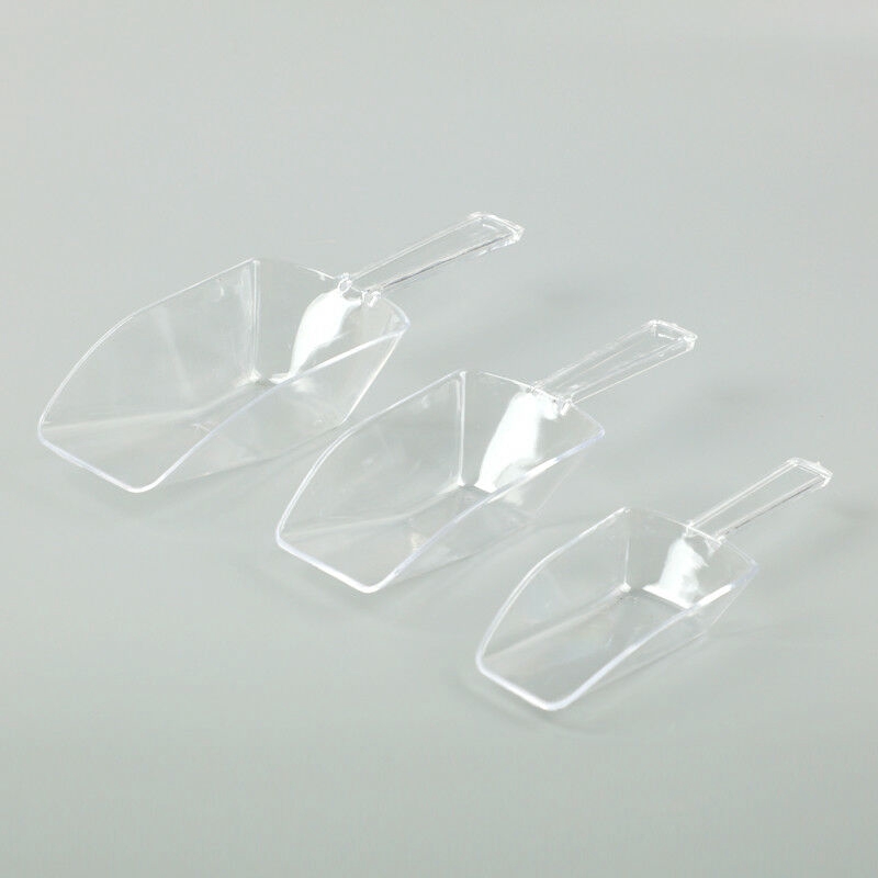 Set 3 Muỗng Xúc Đá / Kẹo Bằng Nhựa Tiện Lợi Muôi xúc đá cỡ trung Dụng cụ xúc đá Đồ dùng tiện ích gia đình Thiết bị máy móc pha chế