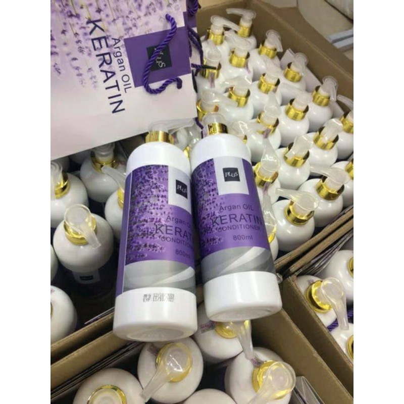 Dầu Gội Xả ARGAN OIL KERATIN PLUS LAVENDER Hàn Quốc | BigBuy360 - bigbuy360.vn