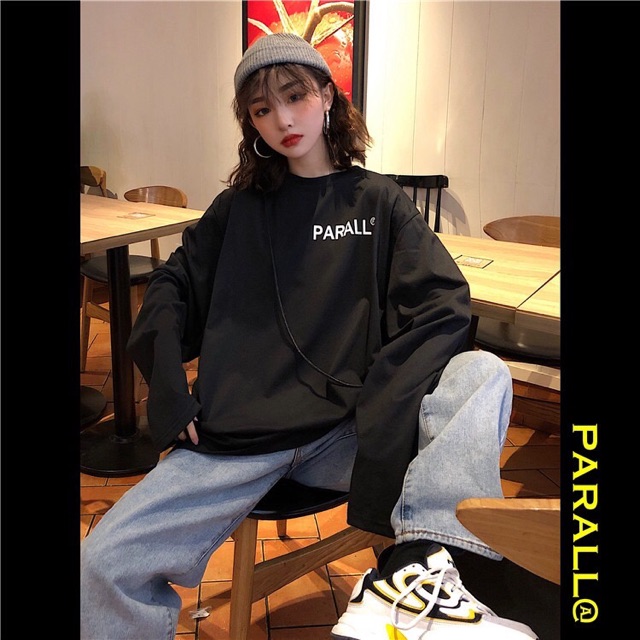 [TẶNG QUÀ] Áo Thun Tay Dài Thu Đông 💝 Unisex Nam Nữ Phong Cách Hàn Quốc Ulzzang 💝 PARALL | BigBuy360 - bigbuy360.vn