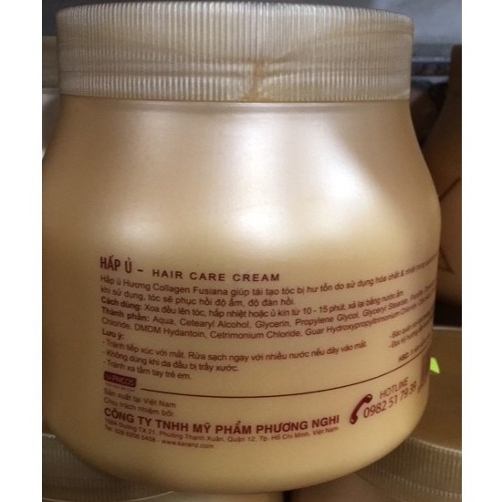 Hấp ủ Karanz Collagen Fusiana Scent 1000ml (925g)