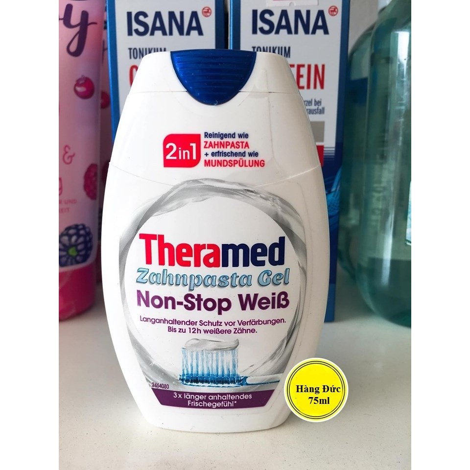 [Mã SKAMLTSM9 giảm 10% đơn 99K] Kem đánh răng và nước súc miệng Theramed 2in 1