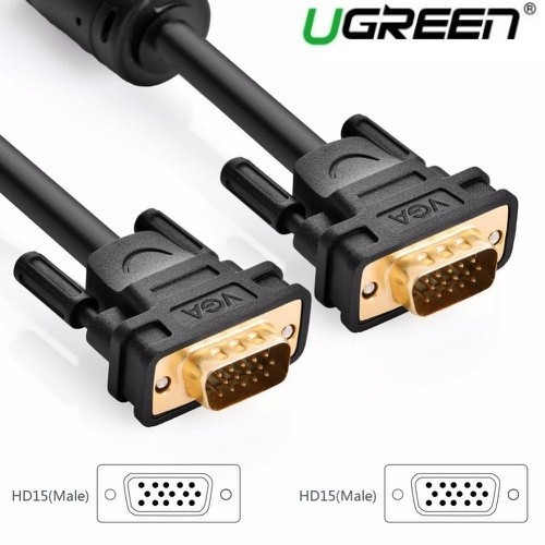 Cáp VGA dài 1m chính hãng Ugreen 11673 cao cấp