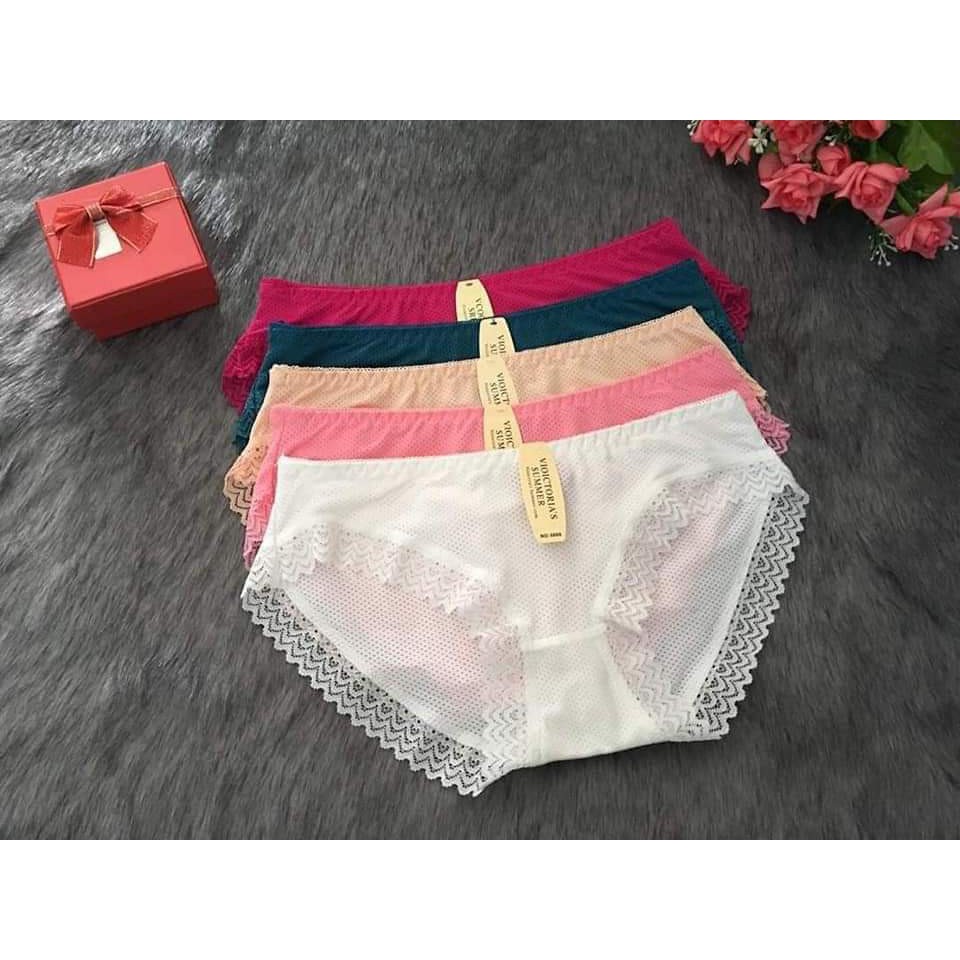 1 Chiếc Quần Lót Nữ DUDIA Su Viền Ren Thoáng Khí