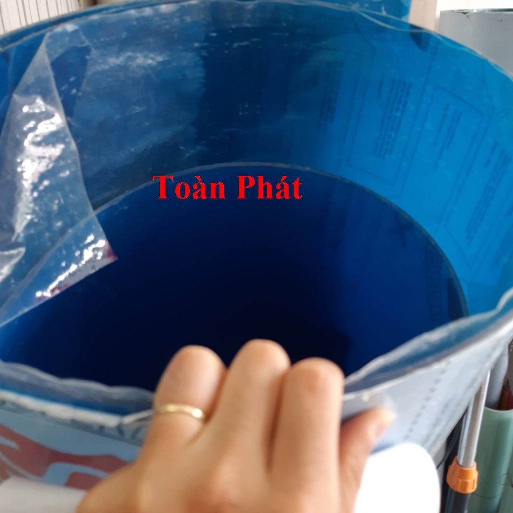 ( Khổ cao1m22 x rộng từ 20cm đến 80cm x 3mm )Tấm nhựa lấy ánh sáng Poly màu trong suốt/ Xanh