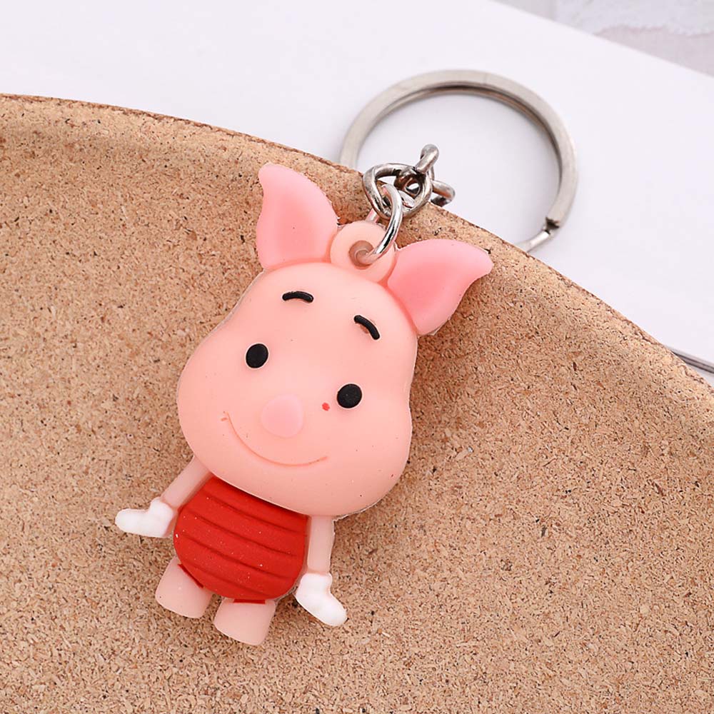 Móc Chìa Khóa Hình Chuột Mickey Minnie Donald Dễ Thương