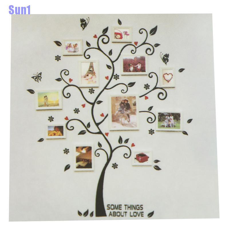 Decal Dán Tường Khung Ảnh Trang Trí Phòng Khách