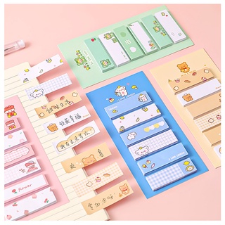 Giấy note cute, giấy đánh dấu trang dễ thương Monabook