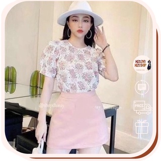 G35. 2003. ÁO XÔ HOA TAY NGẮN