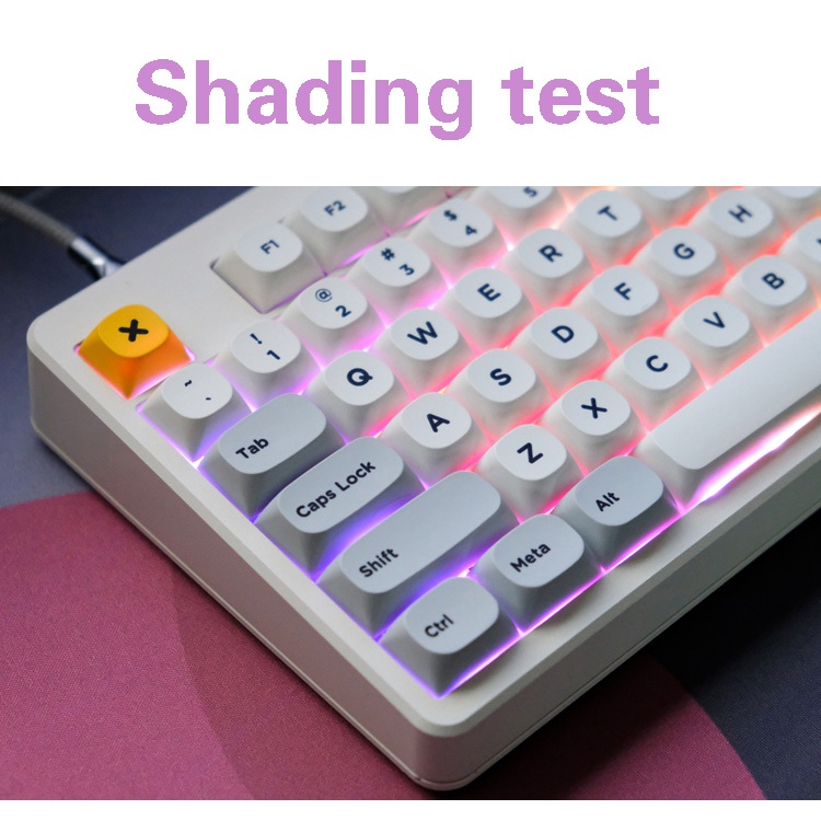 Heavy Industry Keycaps MA profile Dye-sublimation 125 Keys PBT Material Suitable For 61/68/71/84/87/96/104 And Other Mechanical Keyboards