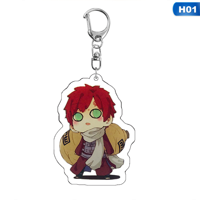 Móc khóa acrylic hình Naruto dễ thương