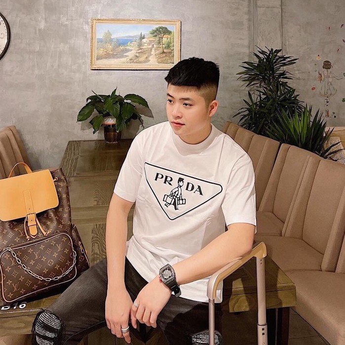 Áo Thun Nam, Áo Phông Tay Lỡ Suông Rộng In Nhiệt Chất Liệu Thun Cotton Thoáng Mát - AC85 - Xuongmaytrungkien