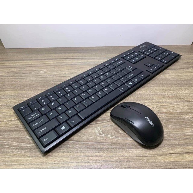 Bộ bàn phím và chuột không dây Fuhlen MK650 - Hàng chính hãng bảo hành 2 năm