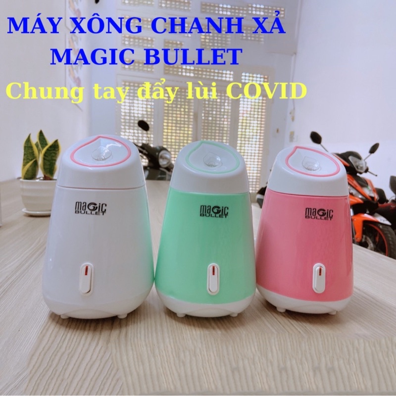 Máy xông Magic Blutt xông hơi mặt bằng hoa quả- tinh dầu tự động đẹp da, xông mũi họng
