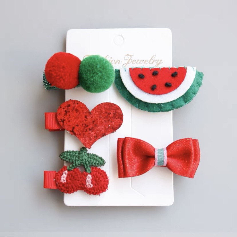 Tệp kẹp tóc cho bé gái (2 mẫu) (Ảnh thật)