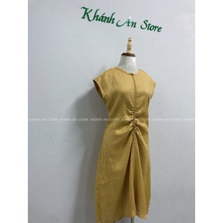 Đầm linen tưng mẹ và bé